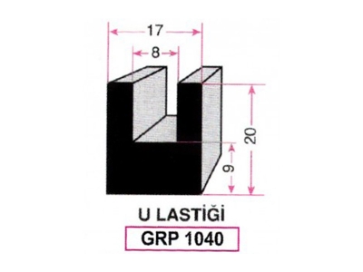 U Lastiği Grp 1040